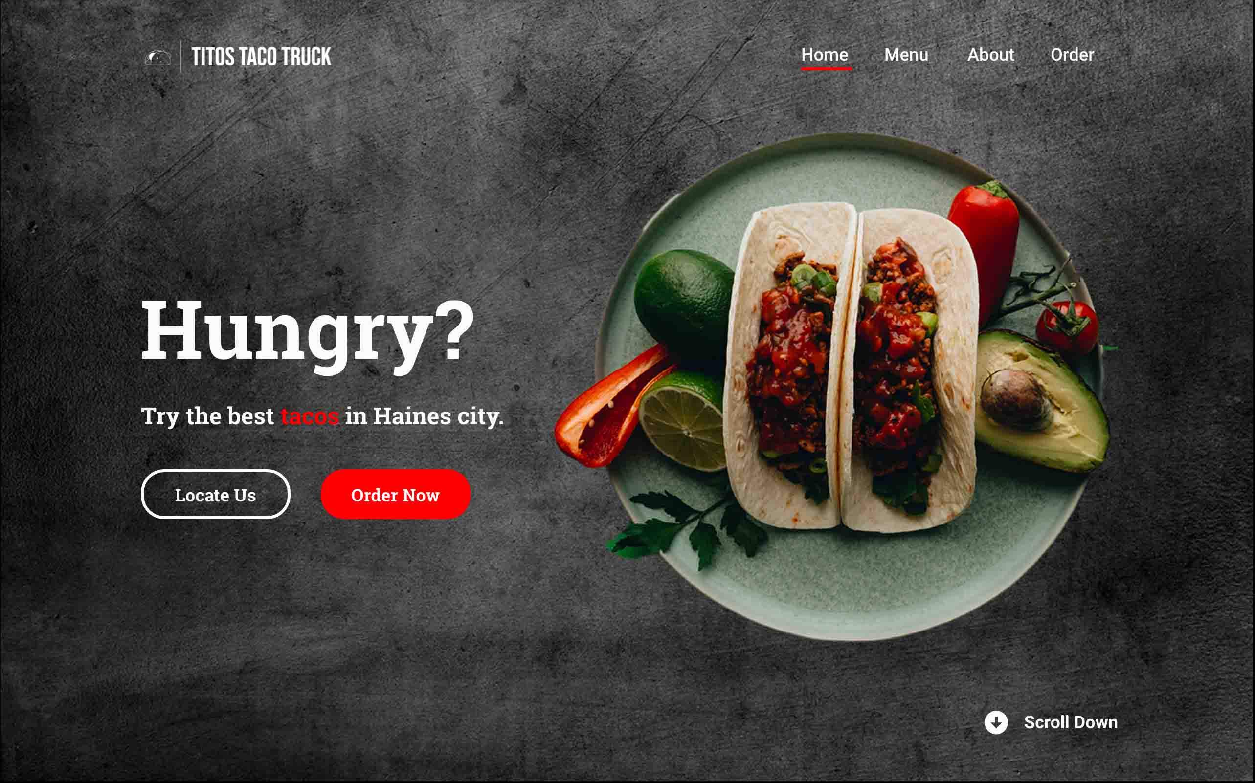 picture of titos taco truck website